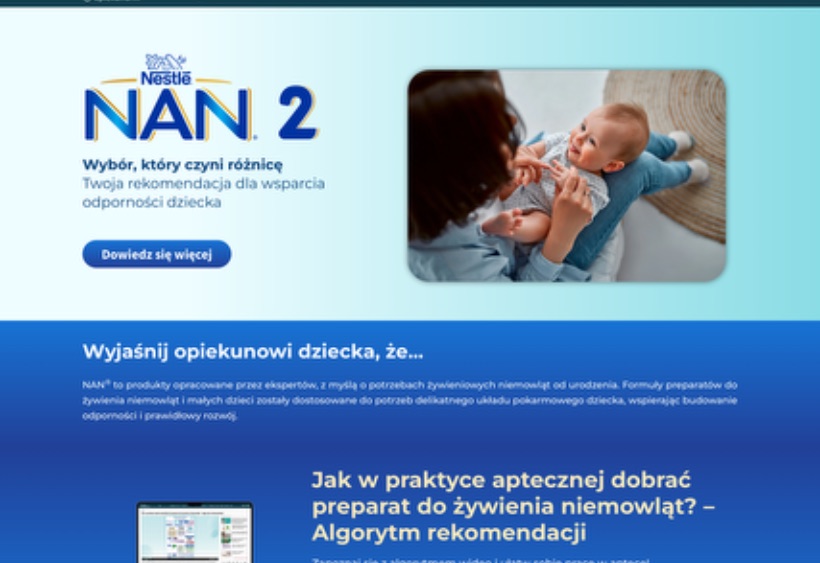 Strefa Produktu NAN na Portalu opieka.farm