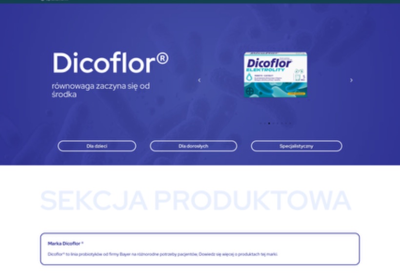 Strefa Produktu Dicoflor na Portalu opieka.farm